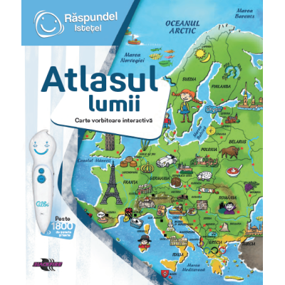 RASPUNDEL ISTETEL CARTE ATLASUL LUMII - BKF69369