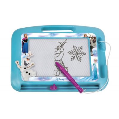 Tablita magnetica pentru desenat Lena Frozen cu creion 22 cm - SOLLE65689