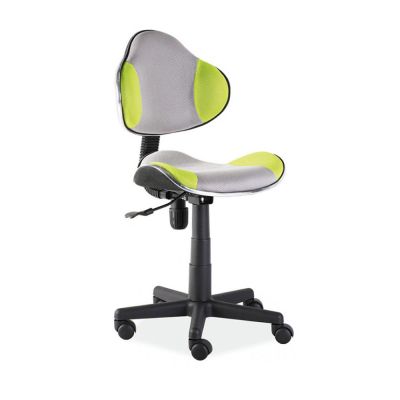 Scaun birou copii mesh sl qg2 verde - gri drm4806