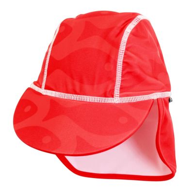 Sapca Fish red 1- 2 ani protectie UV Swimpy SUP34-SF9003R