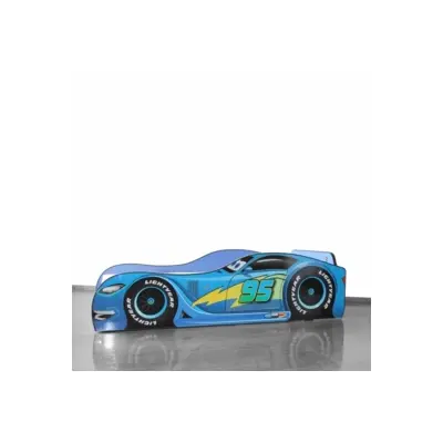 Pat Fulger Speed Blue personalizat pentru saltea 190x140cm - PC-P-SPDB-190140
