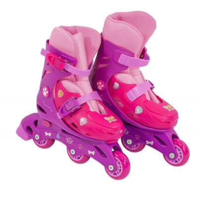 Role pentru copii cu 3 roti Saica 2230 Paw Patrol Girls marime reglabila 28-31 roti interschimbabile frana de picior - SOLSA2230