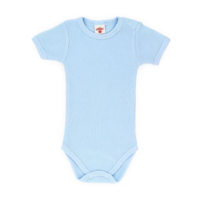 Body bleu cu maneca scurta pentru bebelusi MK0320K.0-3 luni