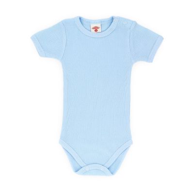 Body bleu cu maneca scurta pentru bebelusi MK0320K