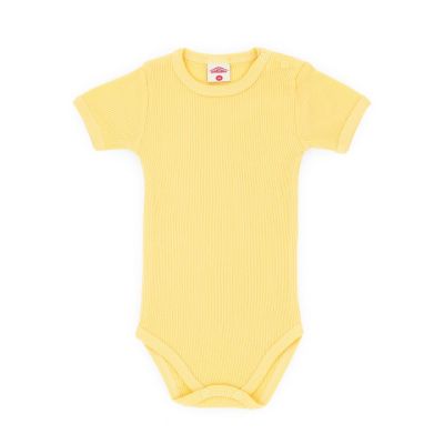 Body galben cu maneca scurta pentru bebelusi MK0320K-2
