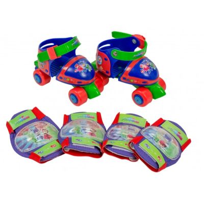 Set patine cu rotile si protectii Saica PJ Masks marime 24-29 - SOLSA2940