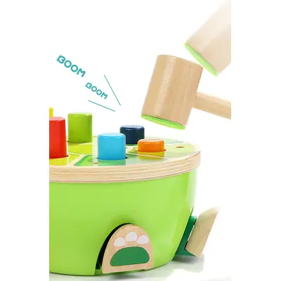 Jucarie de percutie - broscuta jucausa