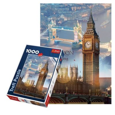 PUZZLE TREFL 1000 ZORI DE ZI LA LONDRA VIV10395