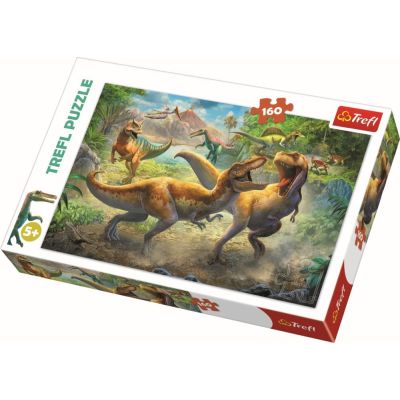 PUZZLE TREFL 160 TYRANNOSAURI IN LUPTA VIV15360