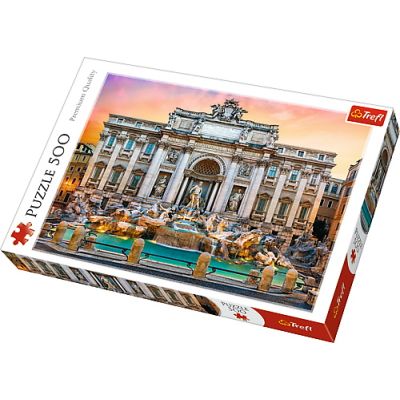 PUZZLE TREFL 500 FONTANNA DI TREVI ROMA VIV37292