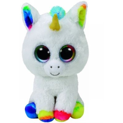 PLUS TY 24CM BOOS PIXY UNICORN ALB VIVTY37157