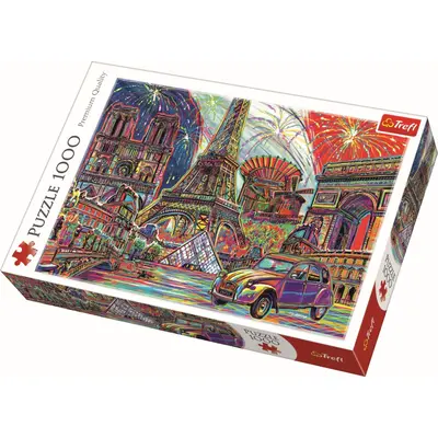 PUZZLE TREFL 1000 CULORILE PARISULUI VIV10524