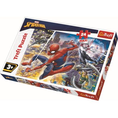 PUZZLE TREFL 24 MAXI CURAJOSUL SPIDERMAN VIV14289