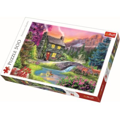 PUZZLE TREFL 500 MUNTELE IDYLL VIV37325