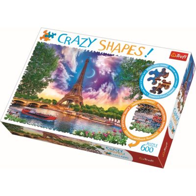 PUZZLE TREFL 600 CU PIESE CIUDATE - CER DE POVESTE LA PARIS VIV11115