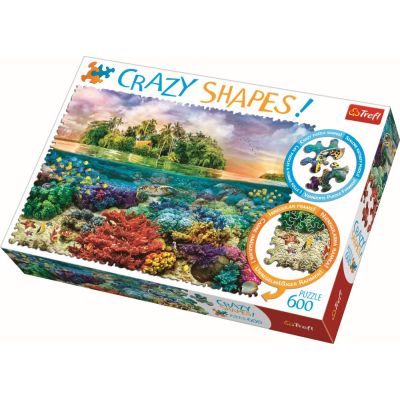 PUZZLE TREFL 600 CU PIESE CIUDATE - INSULA EXOTICA VIV11113