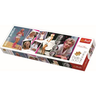 PUZZLE TREFL PANORAMA 500 COLAJ MARILYN MONROE VIV29509