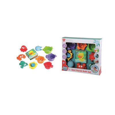 Set de jucarii baie,10 piese, Play 6L+ A Haberkorn KRS229053