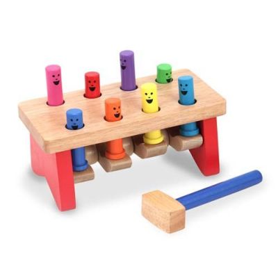 Banc de lucru cu ciocanel Deluxe Melissa and Doug - OKEMD4490