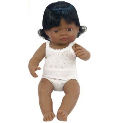 Papusa Baby hispanic fata Miniland  38 cm - OKE8413082311582