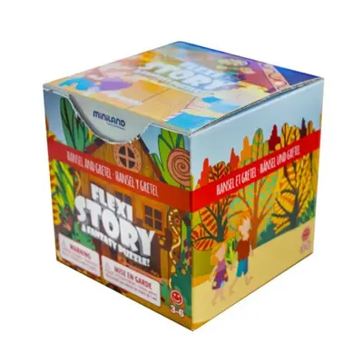 Poveste puzzle Hansel si Gretel - Miniland - OKEML35263