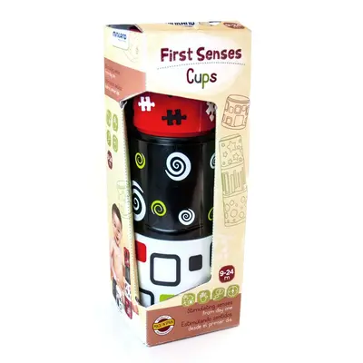 Pahare de stivuit First Senses - Miniland - OKEML97311