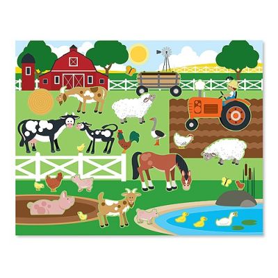 Colectia de abtibilduri reutilizabile Habitate Melissa and Doug - OKEMD4196
