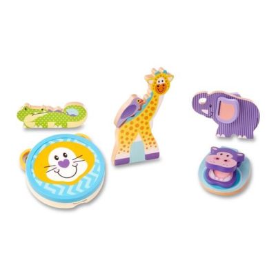 Set de instrumente muzicale Safari - Melissa & Doug - OKEMD3318