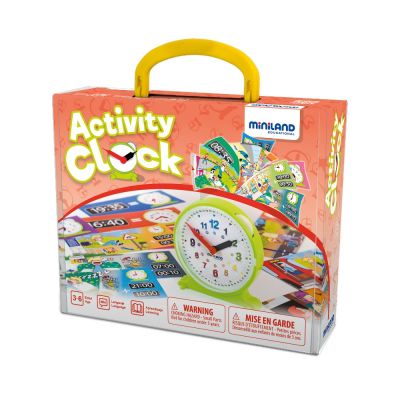 Ceas educativ cu activitati - Miniland - OKEML45311