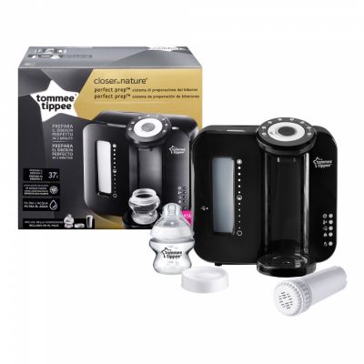 Aparat pentru preparat lapte praf Tommee Tippee - Perfect Prep, Culoare Neagra