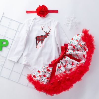 Body cu fustita din saten - Renul MDlsm01-c