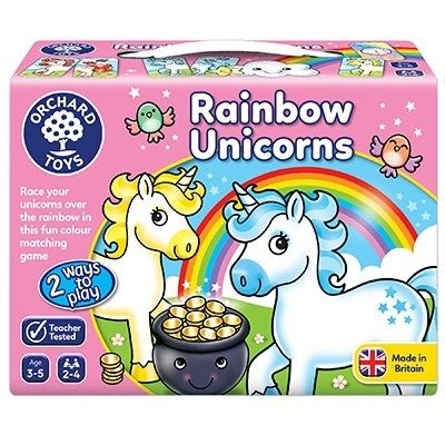 Joc educativ Unicornii Curcubeu RAINBOW UNICORNS - OR095