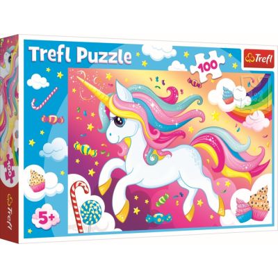 PUZZLE TREFL 100 FRUMOSUL UNICORN VIV16386
