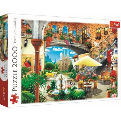 PUZZLE TREFL 2000 VEDERE DIN BARCELONA VIV27105