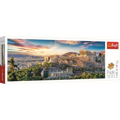 PUZZLE TREFL 500 PANORAMA ACROPOLIS ATENA VIV29503