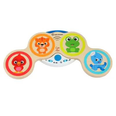 Baby Einstein &ndash; Jucarie muzicala de lemn Hape Magic Touch Drum&trade; BBB11650