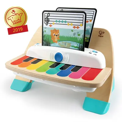 Baby Einstein &ndash; Jucarie muzicala de lemn Hape Magic Touch Piano&trade; BBB11649