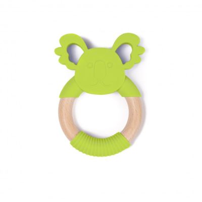 Jucarie dentitie Bo Jungle pentru bebelusi Ursulet Koala Verde - SOLBJB561130