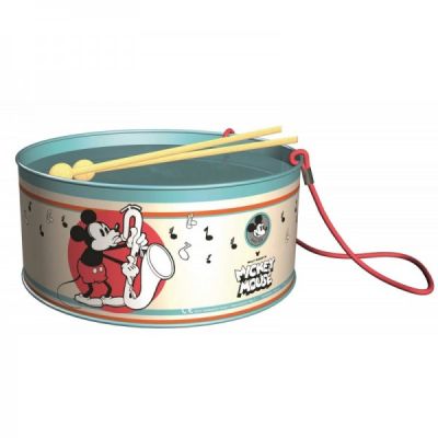 Toba Mickey Mouse din metal pentru copii 21 cm Lena cu bete lemn - SOLLE52635