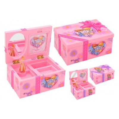Cutie bijuterii muzicala Globo cu balerina pentru copii - SOLGL39219
