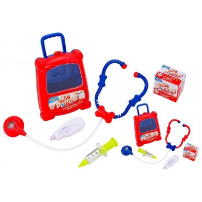 Mini troller cu accesorii doctor Globo pentru copii - SOLGL39286