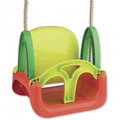 Leagan din plastic bebelusi si copii pentru exterior 3 in 1 Androni cu spatar - SOLAG8306-0000