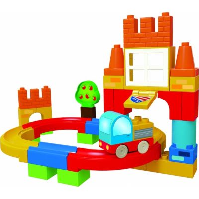 Pista de curse circulara Unico cu masina inclusa 38 piese - SOLUN8632