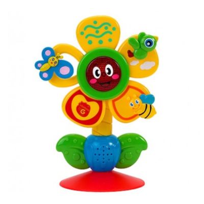 Jucarie muzicala Globo floare pentru bebelusi cu lumini si sunete - SOLGL05187