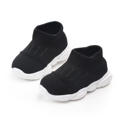 Mocasini negri tip adidas pentru copii LID2233-4-p32.Marimea 23