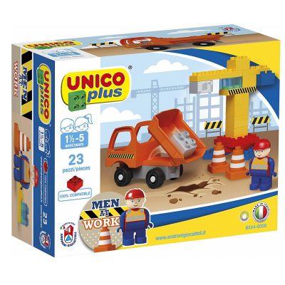 Joc de construit Unico Man at work 23 piese A Haberkorn KRS230012-8524