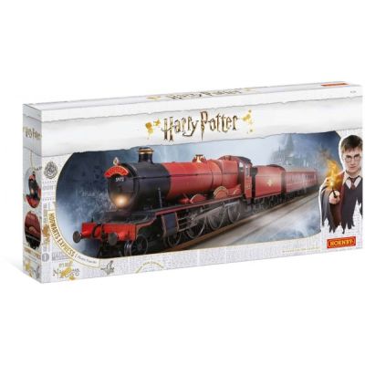 Kit constructie electric Airfix Hornby Harry Potter Tren locomotiva 2 masini sine si alimentare - SOLAFR1234P