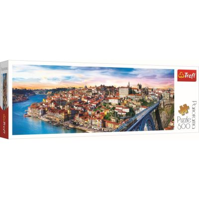 PUZZLE TREFL 500 PORTO PANORAMA PORTUGALIA VIV29502