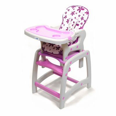 Scaun de masa Juju Eat&amp;Play, Mov JUJJU3002-Purple