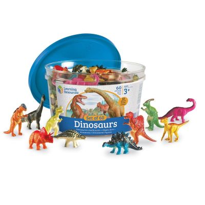 Set pentru sortat - dinozauri jucausi (60 piese)